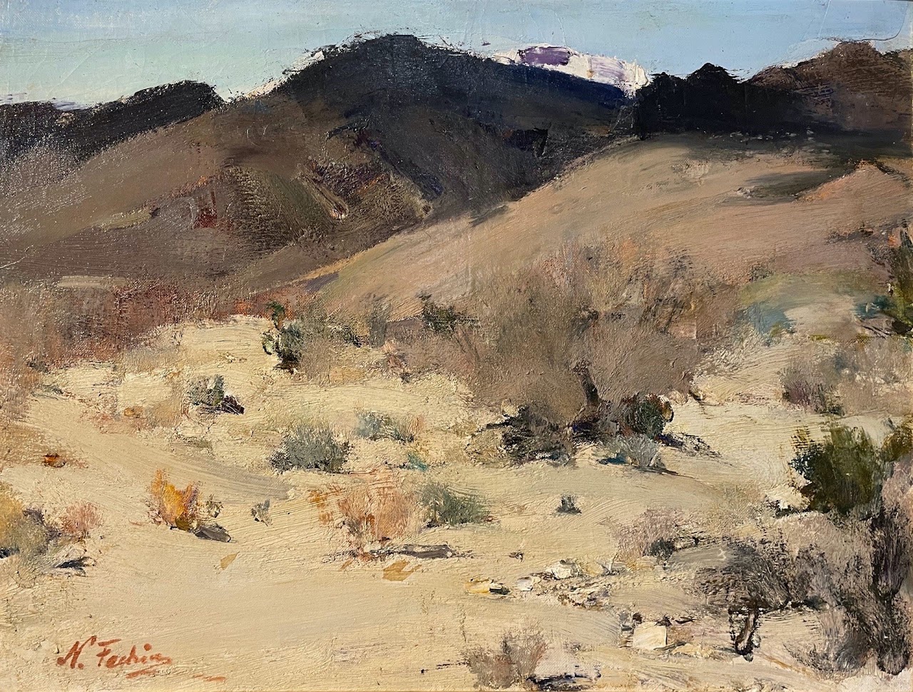 Taos Autumn by Nicolai Fechin