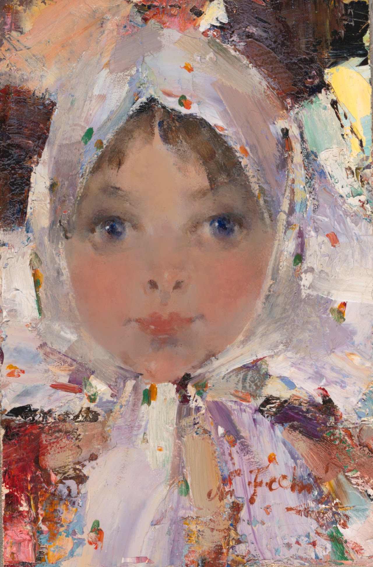 The little Russian Girl by Nicolai Fechin