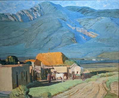 Taos Ranchero by OE Berninghaus