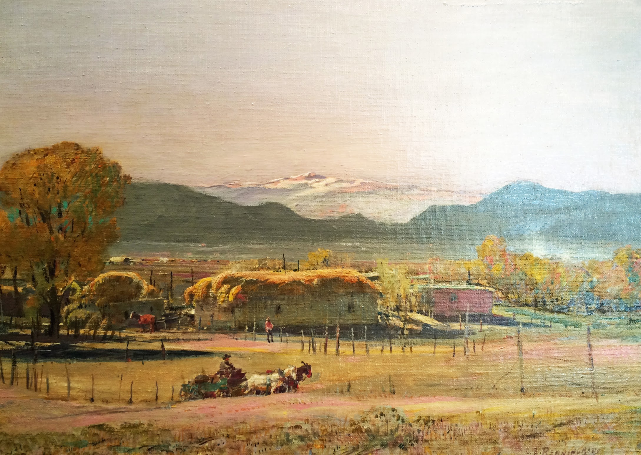 Truchas Peaks Taos by OE Berninghaus