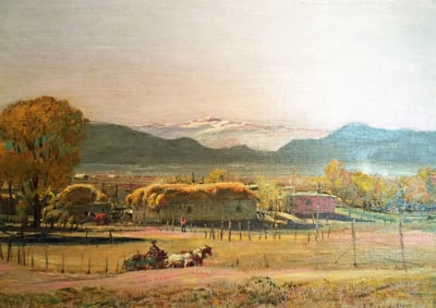 Berninghaus in Taos by OE Berninghaus