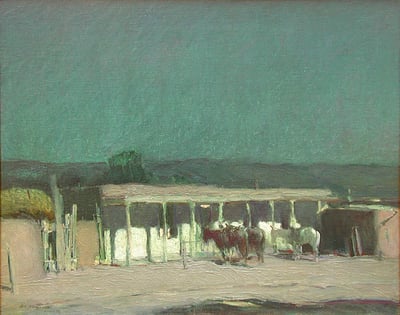 Moonlight and Shadows by O. E. Berninghaus