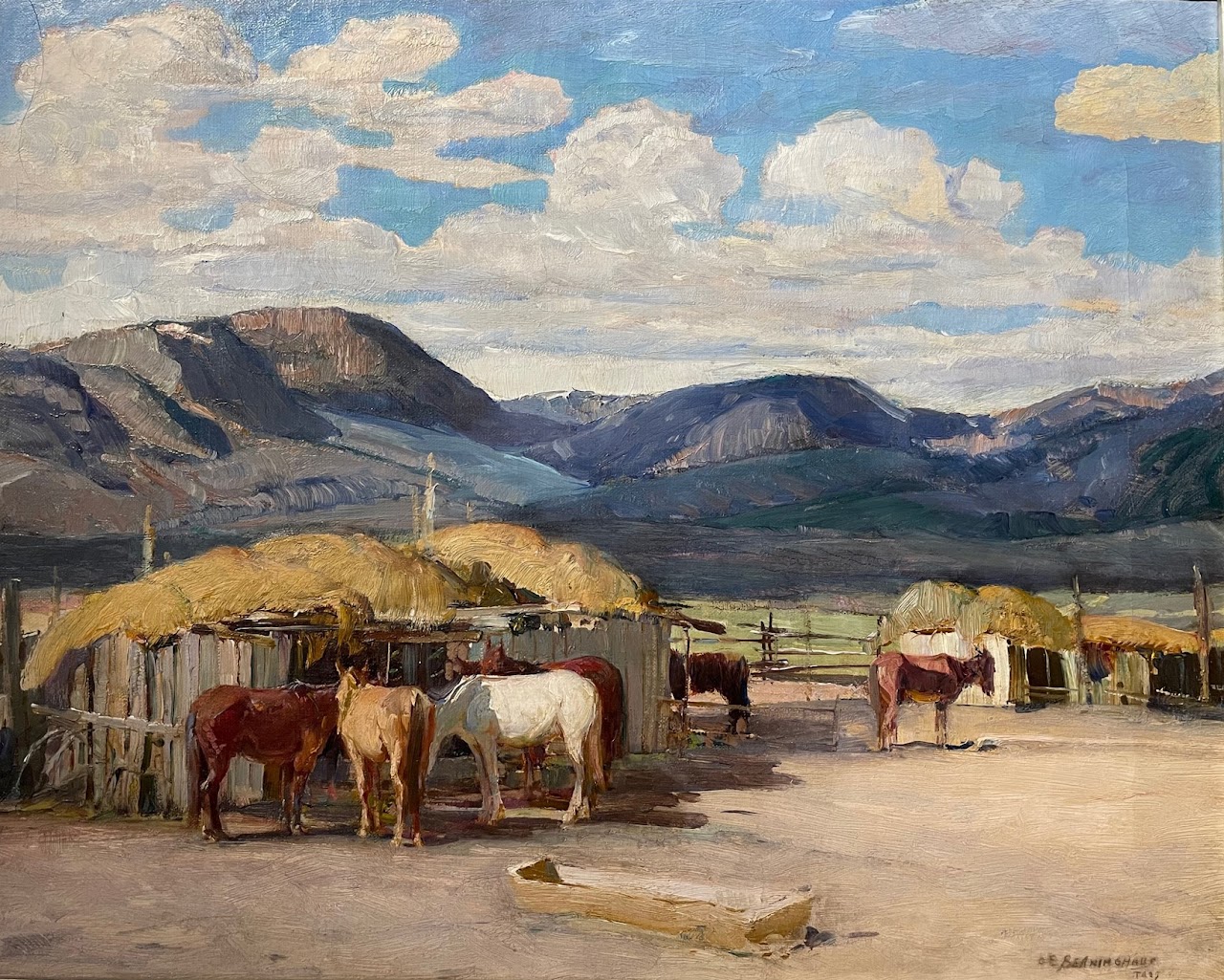 Mexican Corral by OE Berninghaus