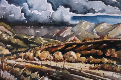 Afternoon in Arroyo Seco by Dean Porter