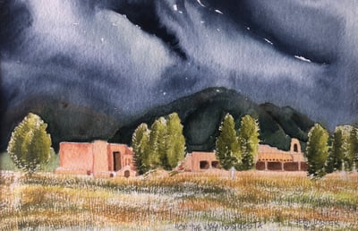 On the Way to Questa by Dean Porter