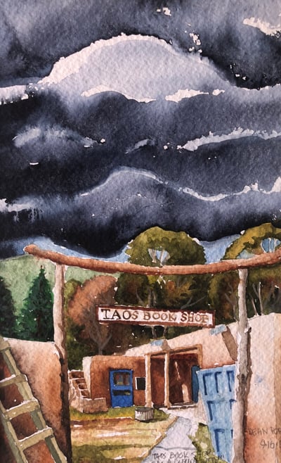 Taos Book Shop by Dean Porter