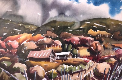 The High Road to Taos by Dean Porter