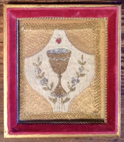 Colcha- Chalice Pictorial by Rebecca Salsbury James