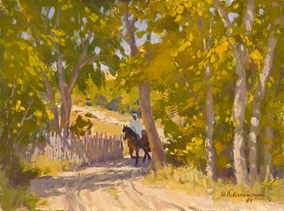 On the Arroyo Seco by Ron Rencher
