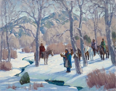 A Song of Gratitude for Snow by Ron Rencher