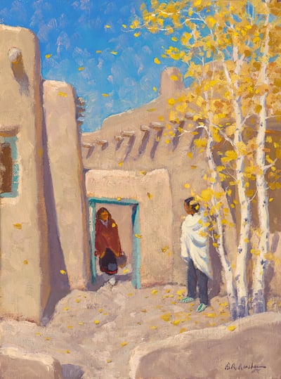 FALLING LEAVES by Ron Rencher