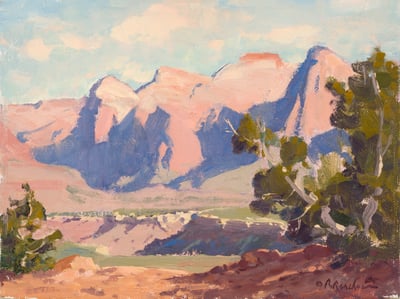 Looking into Zion by Ron Rencher