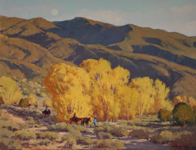 Autumn Moon by Ron Rencher
