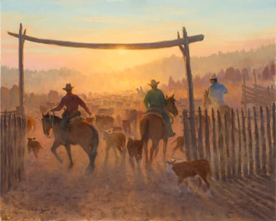 To the West Pasture by Ron Rencher