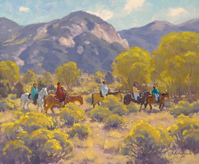 THE COTTONWOOD TRAIL by Ron Rencher