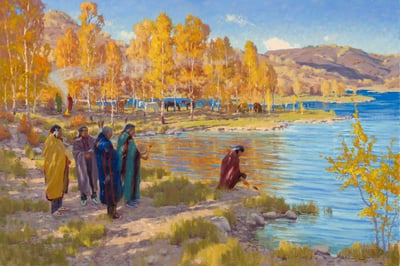 An Offering to the Giver of Water by Ron Rencher