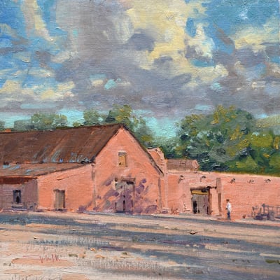 Summer Sky over Las Golondrinas by Spike Ress