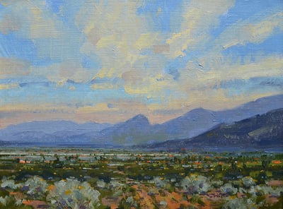 Summer Sky, Taos Valley by Spike Ress