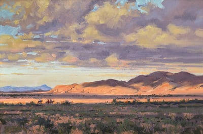 Day’s End Under a Cochiti Sky by Spike Ress