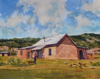 Morning Chores by Spike Ress