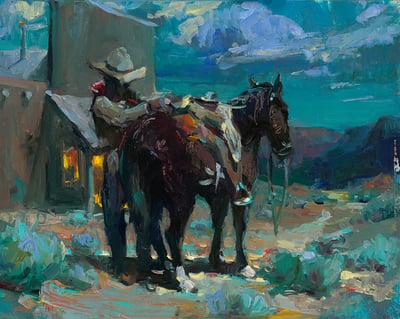 At The Mouth of the Canyon by Richard Alan Nichols