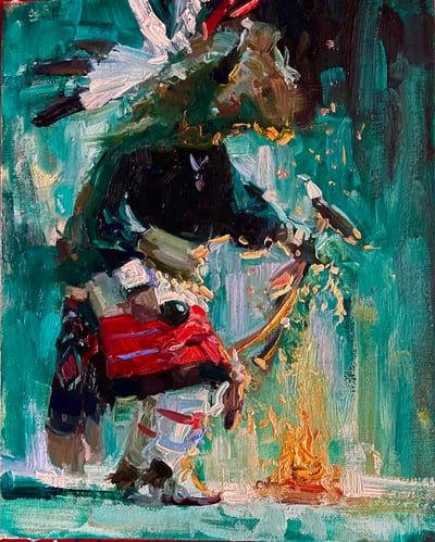 Buffalo Dancer by Richard Alan Nichols