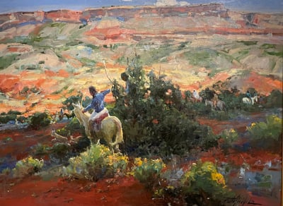 Canyon Rabbit Hunt by Richard Alan Nichols