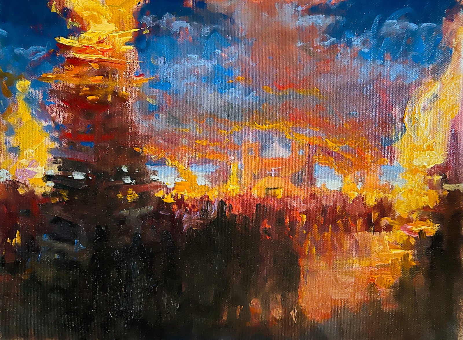 Tewa Christmas Eve by Richard Alan Nichols
