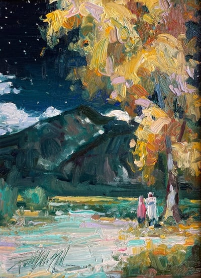 Cottonwood Whispers by Richard Alan Nichols