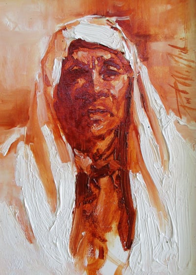 Innocence Taos Pueblo by Richard Alan Nichols