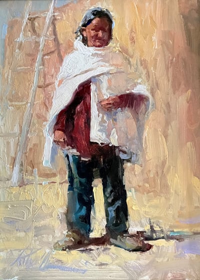 Taos Elder by Richard Alan Nichols