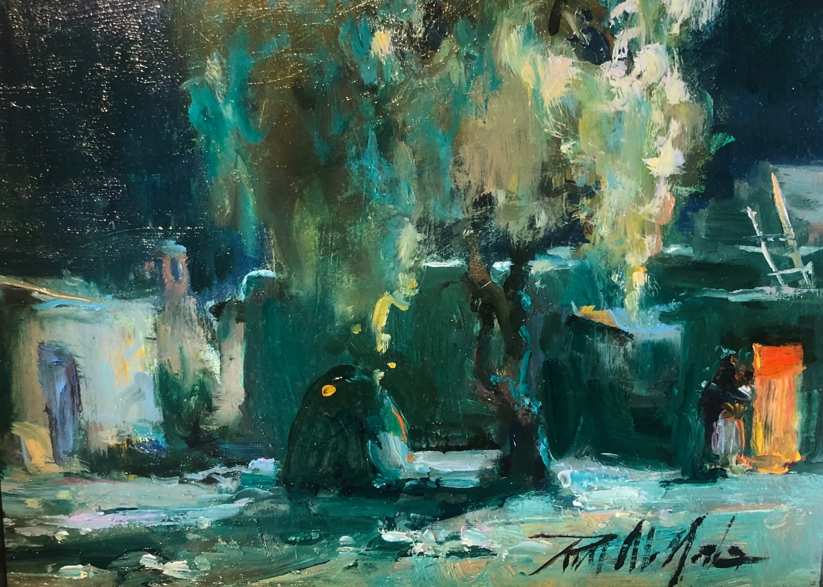 Twilight Pueblo by Richard Alan Nichols