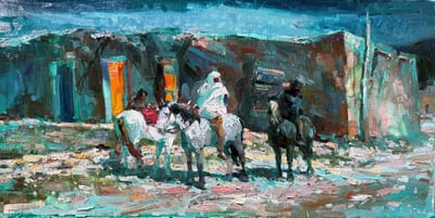 Midnight in the Village by Richard Alan Nichols