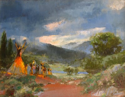 Monsoons of the High Desert by Richard Alan Nichols