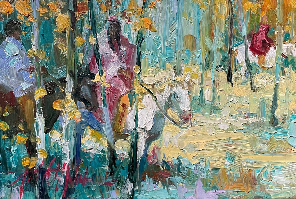 Through the Aspens by Richard Alan Nichols