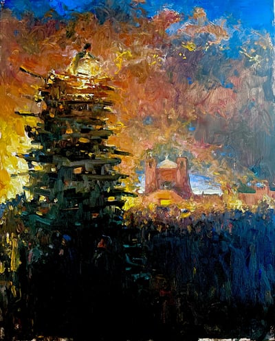 Torch Bearers Blessing by Richard Alan Nichols
