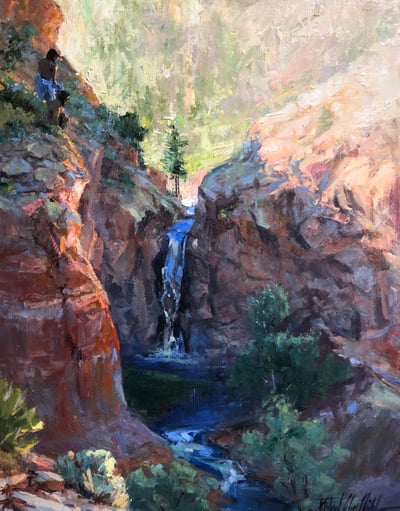 Upper Falls by Richard Alan Nichols