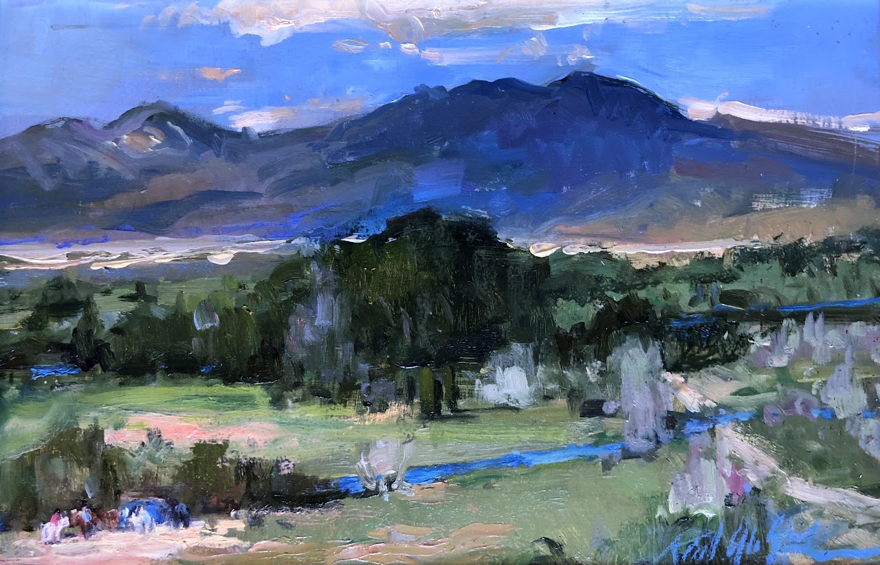 Water Breaks on Taos by Richard Alan Nichols