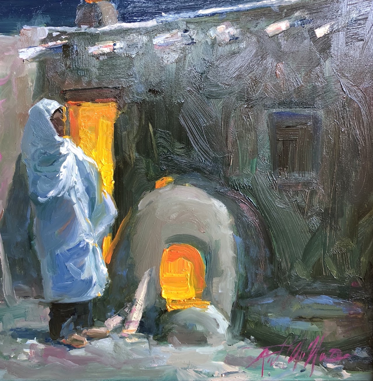 Evening of Silence by Richard Alan Nichols