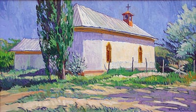 Hondo Church by Robert Daughters