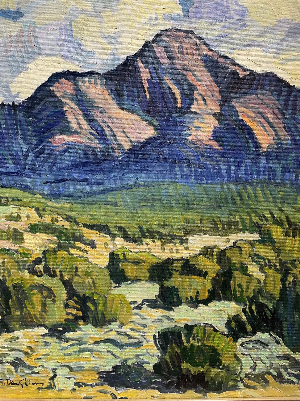 Mountainous Landscape by Robert Daughters