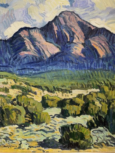 Mountainous Landscape by Robert Daughters