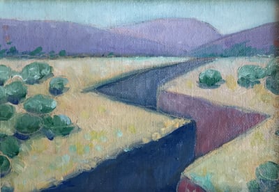 Purple Canyon by Melwell Romancito