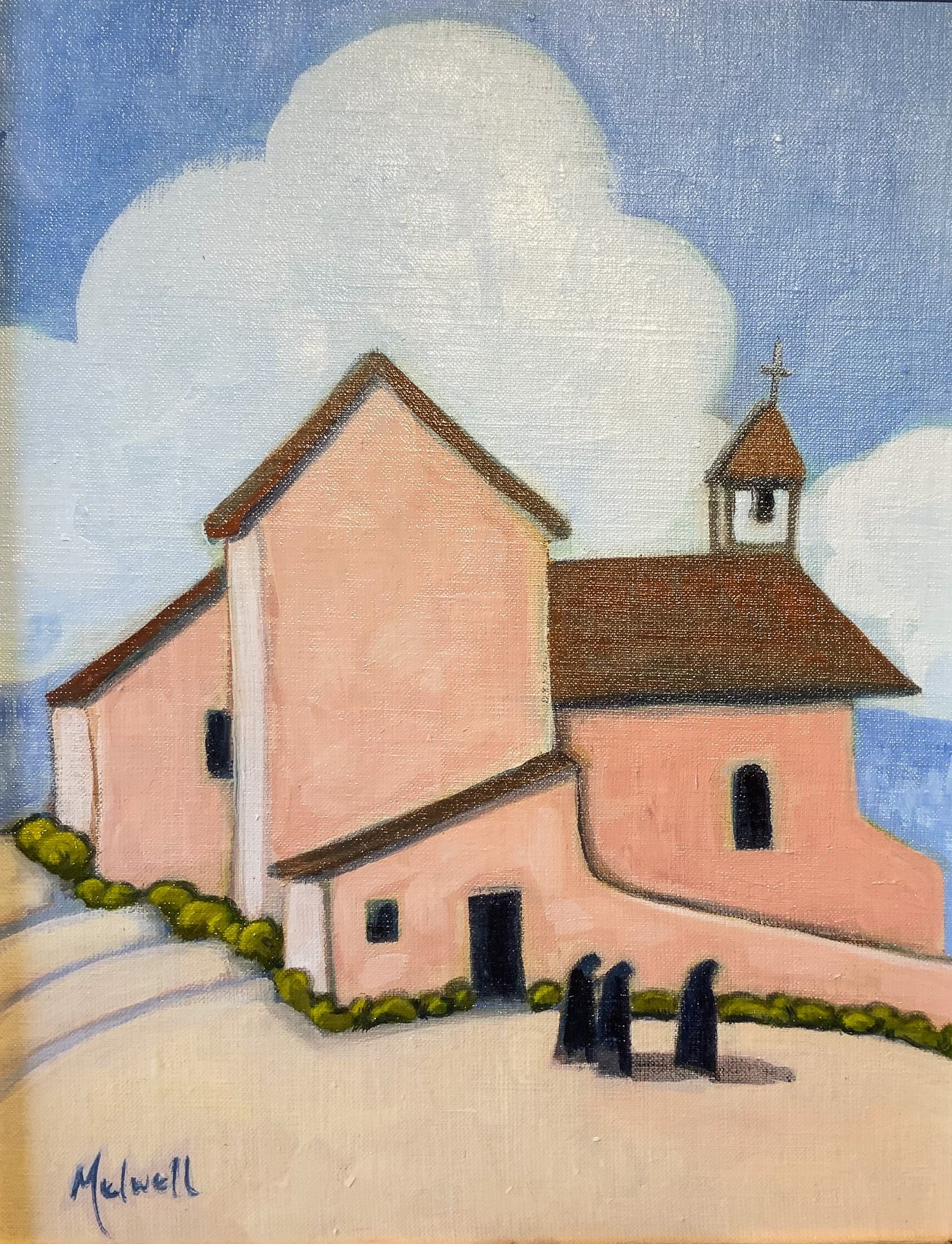 The Vestry Entrance by Melwell Romancito