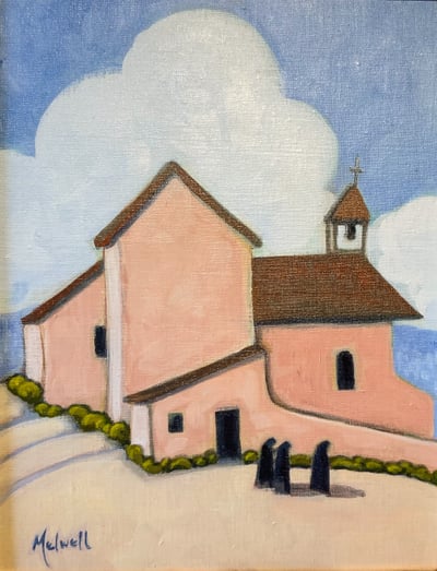 The Vestry Entrance by Melwell Romancito
