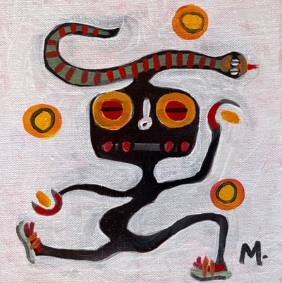 Juggling Three Suns by Melwell Romancito