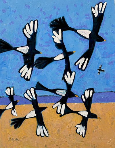 A Rush of Wings by Melwell Romancito