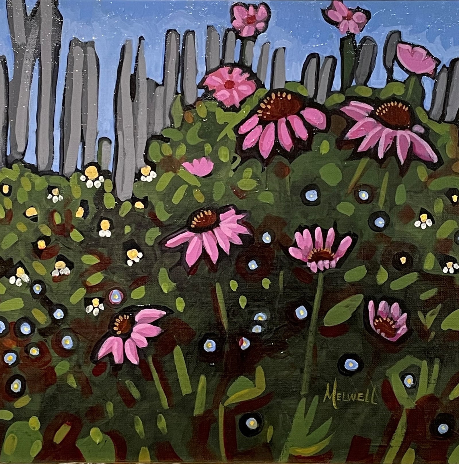 August Garden by Melwell Romancito