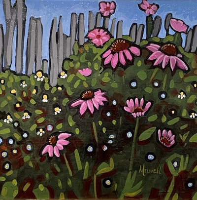 August Garden by Melwell Romancito