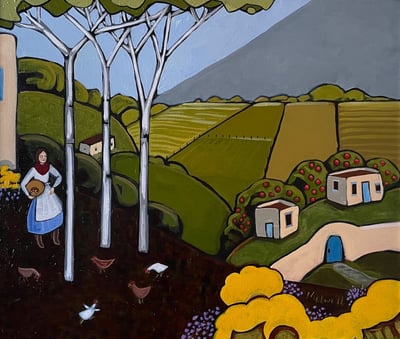 Counting Summers Chickens by Melwell Romancito
